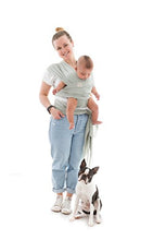 Load image into Gallery viewer, Baby Sling Wrap Premium Carrier Newborn to Toddler | Safety Tested | Nursing Cover | Soft Stretchy Carrier | One Size Fits All | Neutral Colours