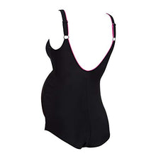 Load image into Gallery viewer, Zoggs Women's Hayman Maternity Scoopback Swim Suit - Black, 14/38"