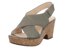 Load image into Gallery viewer, larks Women's Maritsa Lara Ankle Strap Sandals, Beige (Sage Nubuck Sage Nubuck), 5 UK (38 EU)