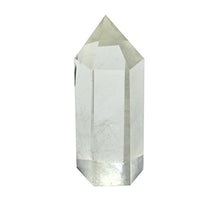 Load image into Gallery viewer, Healing Stone Wand of Clear Quartz Crystal Pointed & Faceted Prism Bar for Reiki Chakra Meditation Therapy Deco