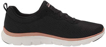 Load image into Gallery viewer, Skechers Women's Flex Appeal 4.0 Brilliant View Sneaker, Black, 5 UK