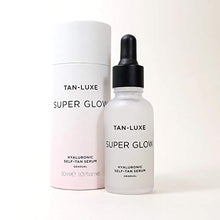 Load image into Gallery viewer, Tan Luxe SUPER GLOW Self Tan Serum, (30 ml) Daily Gradual Fake Tanning Skincare, Cruelty Free & Vegan
