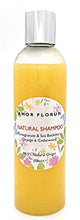Load image into Gallery viewer, 98.5% Natural SHAMPOO - ALOE VERA, POMEGRANATE, SEA BUCKTHORN, SWEET ORANGE & CEDARWOOD - 250ml by AMOR FLORUM. Sulfate Free, Parabens Free. Concentrated, Gentle. pH 5.5 Balanced.