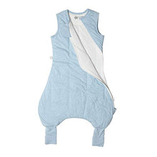 Load image into Gallery viewer, Tommee Tippee Baby Sleep Bag with Legs, The Original Grobag Steppee, Baby Romper Suit, Soft Cotton-Rich Fabric, 18-36m, 2.5 Tog, Blue Marl