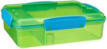 Load image into Gallery viewer, Sistema 41482 Lunch Snack Attack Duo, 975 ml - (Assorted Colour)