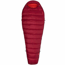 Load image into Gallery viewer, Ma1Px|#Marmot Micron 40 Down Mummy Sleeping Bag, 650 Goose Down Filling, Very Light And Warm Sleeping Bag - Sienna Red/Tomato, 183 cm
