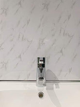 Load image into Gallery viewer, DBS White Marble Bathroom Panels PVC Ceiling Cladding Shower Wall Kitchen (7 Panels)