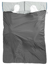 Load image into Gallery viewer, Jack Wolfskin 4 In 1 + 5 Synthetic Fibre Sleeping Bag, Dark Turquoise, Size: 36 x 21 x 21 cm, Liter