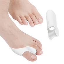 Load image into Gallery viewer, 10 Pack Gel Big Toe Separator and Bunion Protectors DYKOOK Gel Bunion Pads & Bunion Corrector Toe Straightener Spreads Big Toe Straightens Overlapping Toe Relief Bunions,Calluses Pain