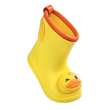 Load image into Gallery viewer, Wellies for Kids Yellow Wellies Boys Wellis Kids Wellies Girls Wellies Baby Wellington Boots Wellies Boots Wellies Kids Childrens Wellies Toddler Boots Duck Wellies(Yellow, size5)