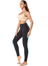 Load image into Gallery viewer, TRENDOUX Leggings, High Waist Tummy Control Slimming Booty Tights, Honeycomb Anti Cellulite Compression Yoga Pants for Workout Running, Women's Leggings - Black S