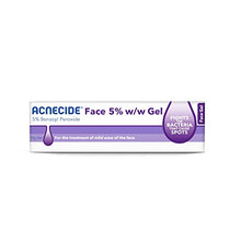 Load image into Gallery viewer, Acnecide Face Gel 15g, For Acne Treatment & Spot Treatment With 5% Benzoyl Peroxide, For Blackheads & Acne-Prone Skin