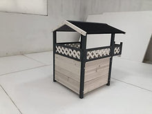 Load image into Gallery viewer, Luxurious Portable Wooden Outdoor/Indoor Pet Dog Puppy Cat Play House Kennel Shelter Den Floors Stairs