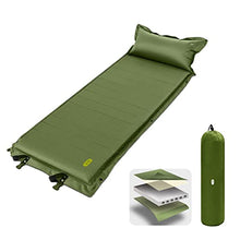 Load image into Gallery viewer, Zenph Camping Mat,Self-Inflating Sleeping Mat, Camping Portable Air Mats 2 inch Thickness,Inflatable Single Pads Tents Mats for Backpacking, Camping, Travel, Beach, Yard(Green)