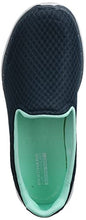 Load image into Gallery viewer, Skechers Women's GO Walk 6 Big Splash Sneaker, Navy Textile/Turquoise Trim, 6 UK