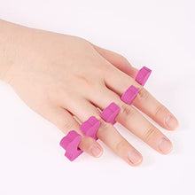 Load image into Gallery viewer, Dacitiery 20 Pcs Foam Toe Finger Separator Disposable Soft Sponge Nail Toe Separator Divider Spacer for Pedicure Manicure Nail Art Accessories Tools