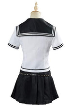 Load image into Gallery viewer, helymore Women Halloween Carnival Anime Cosplay Mioda Ibuki Costume Sailor Costume Japanese School Uniform, XS White