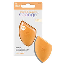 Load image into Gallery viewer, REAL TECHNIQUES Miracle Complexion Makeup Sponge for full cover foundation (Packaging and Colour May Vary) Orange