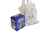 Load image into Gallery viewer, Personalised Easter Bunny Tote Bag, Custom Easter Egg Hunt Sack, Easter Gift, Boys or Girls, Kids Treat Bag, Bunny Rabbit Bag, Easter Gift Bag, Easter Egg Bag