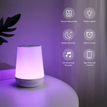 Load image into Gallery viewer, Momcozy Penguin White Noise Machine, Cry Sensor, Rechargeable Night Light Projector, Night Light Star Projector for Baby Sleep Aid, Music Toys with 15 Soothing Sounds, Baby Night Lamp (Blue)