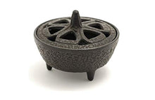 Load image into Gallery viewer, The Smudge Stick Shop Cast Iron Incense Burner