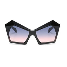 Load image into Gallery viewer, Dollger Cat Eye Sunglasses Trendy Women Butterfly UV400 Glasses Vintage Classic Irregular Polygon Oversized Unique Party Sunglasses