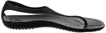 Load image into Gallery viewer, Crocs Women's Crocs Serena Flip W Open Toe Sandals, Black Black 001, 7 UK