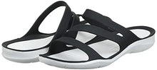 Load image into Gallery viewer, Crocs Women's Swiftwater W Sandal, Black White, 4 UK
