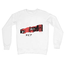 Load image into Gallery viewer, Anime Eyes Crew Neck Sweatshirt