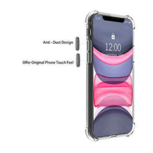 Load image into Gallery viewer, Migeec for iPhone 11 Case - Crystal Clear Hybrid Material Covers Air Cushion Gel Bumper Technology Full Protection Phone cases for iPhone 11 6.1 inch