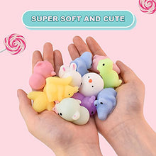 Load image into Gallery viewer, Auckpure Mochi Squishy Toys - 24 Pcs Random Toy Animals - Mini Squishy Animal Toys Party Decoration Toys - Squishy Toys for Kids and Adults