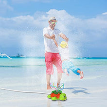 Load image into Gallery viewer, Kiztoys&1 Garden Toys , Water Sprinkler For Kids, Outdoor toys, Kids Sprinkler Toy, Garden Sprinkler Turtle Sprinkler, Outdoor Water Play Sprinklers, Water Sprinkler For Lawn