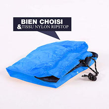 Load image into Gallery viewer, REDCAMP 35L Nylon Compression Stuff Sack for Sleeping Bag, Lightweight Compact Compression Bag for Camping Outdoor Hiking Backpacking Travelling, Blue X Large