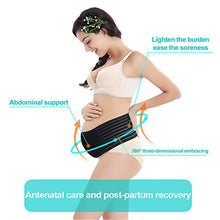 Load image into Gallery viewer, SIYWINA Maternity Belt Pregnancy Support Belt Bump Band Abdominal Support Belt Belly Back Bump Brace Strap Beige