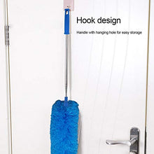 Load image into Gallery viewer, Feather Duster,Duster Extendable for Cleaning with Telescoping Extension Pole 30 to 100" Extendable Duster for Cleaning High Ceiling Fan,Blinds, Baseboards,Cars(Blue)