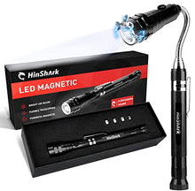 Load image into Gallery viewer, Hinshark Gifts for Men, Telescopic Magnetic Pickup Tool with LED, Fathers Day Gifts from Daughter Son, Gadgets for Men, Birthday Gifts for Him, Telescoping Hand Tools Fathers Day Gifts for Dad