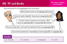 Load image into Gallery viewer, New KS3 Spanish: Vocabulary Practice Question Cards: perfect for catch-up and learning at home (CGP KS3 Languages)