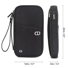 Load image into Gallery viewer, dayday® Travel Document Holiday Essentials Wallet Organiser with RFID Blocking Unisex Passport Holder | Gifts for Men and Women