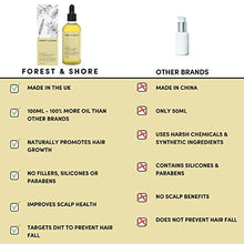 Load image into Gallery viewer, Hair Growth Oil 100% Natural with Caffeine, Biotin, Castor Oil, Argan Oil, Coconut Oil, and Rosemary Oil for Hair Growth Effective Hair Thickening Hair Mask & Hair Loss Treatment