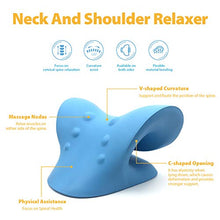 Load image into Gallery viewer, Neck Traction,Neck Pillow,Neck Support,Neck Relaxer,portable cervical traction pillow, ergonomic traction neck support pillow for neck pain relief