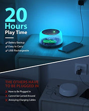 Load image into Gallery viewer, Anescra White Noise Machine for Baby Adults Kids Sound Machine Battery and Plug in, 24 Soothing Sounds Machine with Night Light, Portable Sleep Noise Maker Machine for Home, Office, Travel