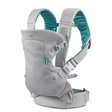 Load image into Gallery viewer, Infantino Flip 4-in-1 Light & Airy Convertible Carrier - Breathable, 4 Positions, Lumbar Support, Adjustable Waist Belt, Head Support, Ergonomic Seat, Adjustable Waistband, Plush Straps