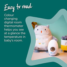 Load image into Gallery viewer, Tommee Tippee Groegg Digital Colour Changing Room Thermometer and Night Light