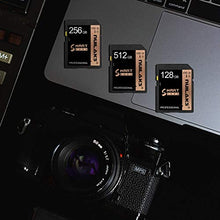 Load image into Gallery viewer, 128GB SD Card Memory Card Fast Speed Security Digital Flash Memory Card Class 10 for Camera,Videographers&Vloggers and Other SD Card Compatible Devices(128GB)