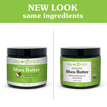 Load image into Gallery viewer, Organic Raw Unrefined Shea Butter by Sky Organics (454 g) Grade A Ivory Shea Butter Skin Nourishing Moisturizing & Healing For Dry Skin Dusting Powders - For Skin Care Hair Care & DIY Recipes