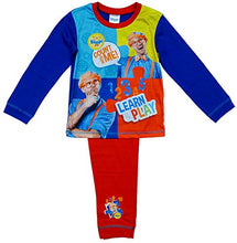 Load image into Gallery viewer, Get Wivvit Boys Pyjamas Blippi Pjs Count with Me Learn & Play Pajamas Sizes from 18 Months to 5 Years, 3-4 Years