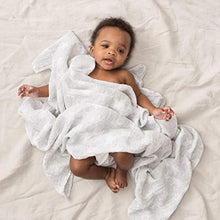 Load image into Gallery viewer, aden + anais™ Swaddle Blanket | Boutique 100% Muslin Blankets for Girls & Boys | Baby Receiving Swaddles | Perfect Newborn Swaddling Wrap & Shower Gift | 120x120cm | print: sleepy stars