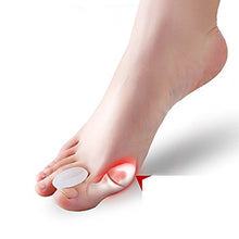 Load image into Gallery viewer, Pedimend Silicone Gel Toe Separator (1PAIR) - Toe Spacer for Bunion - Bunion Straightener - Toe Separator for Overlapping Toes - Big Toe Alignment - Hallax Valgus Corrector - Unisex - Foot Care