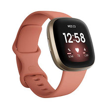 Load image into Gallery viewer, Fitbit Versa 3 Health & Fitness Smartwatch with GPS, 24/7 Heart Rate, Voice Assistant & up to 6+ Days Battery, Pink/Clay