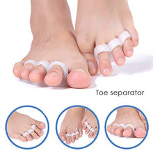 Load image into Gallery viewer, Pedimend Silicone GEL TOE SQUEEZING AVOIDING SEPRATOR (1PAIR) - Separates & Cushions Toes - Improves Balance & Foot Strength - Hammer Toe Corrector - Foot Care